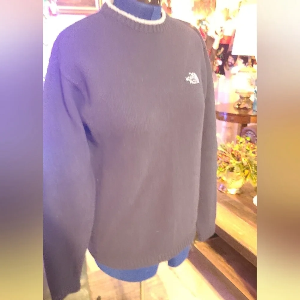 Northface mens M/M navy blue and gray. Lambs wool A5 series.vint(#1487)